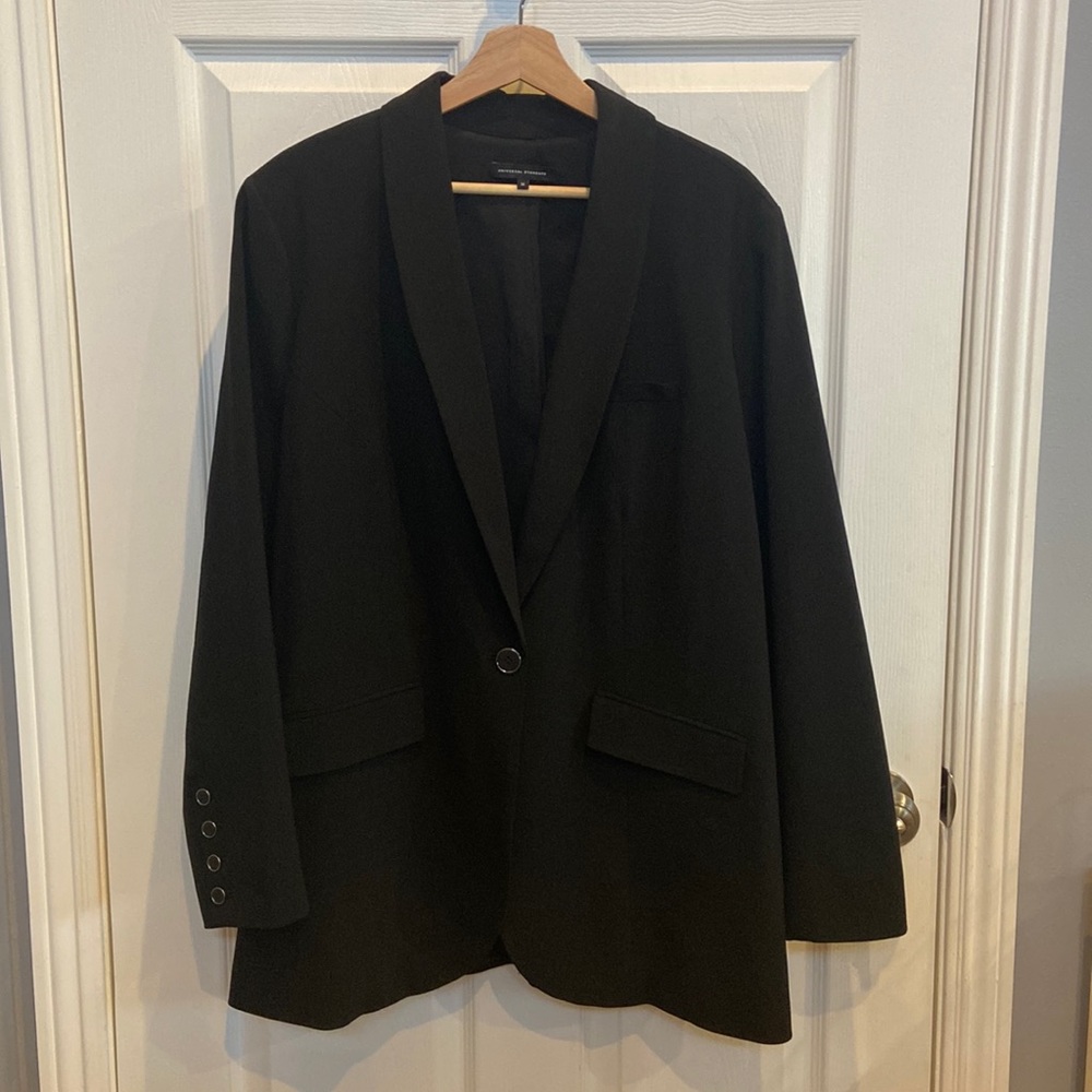 Universal Standard WOOL Rio Blazer Black M